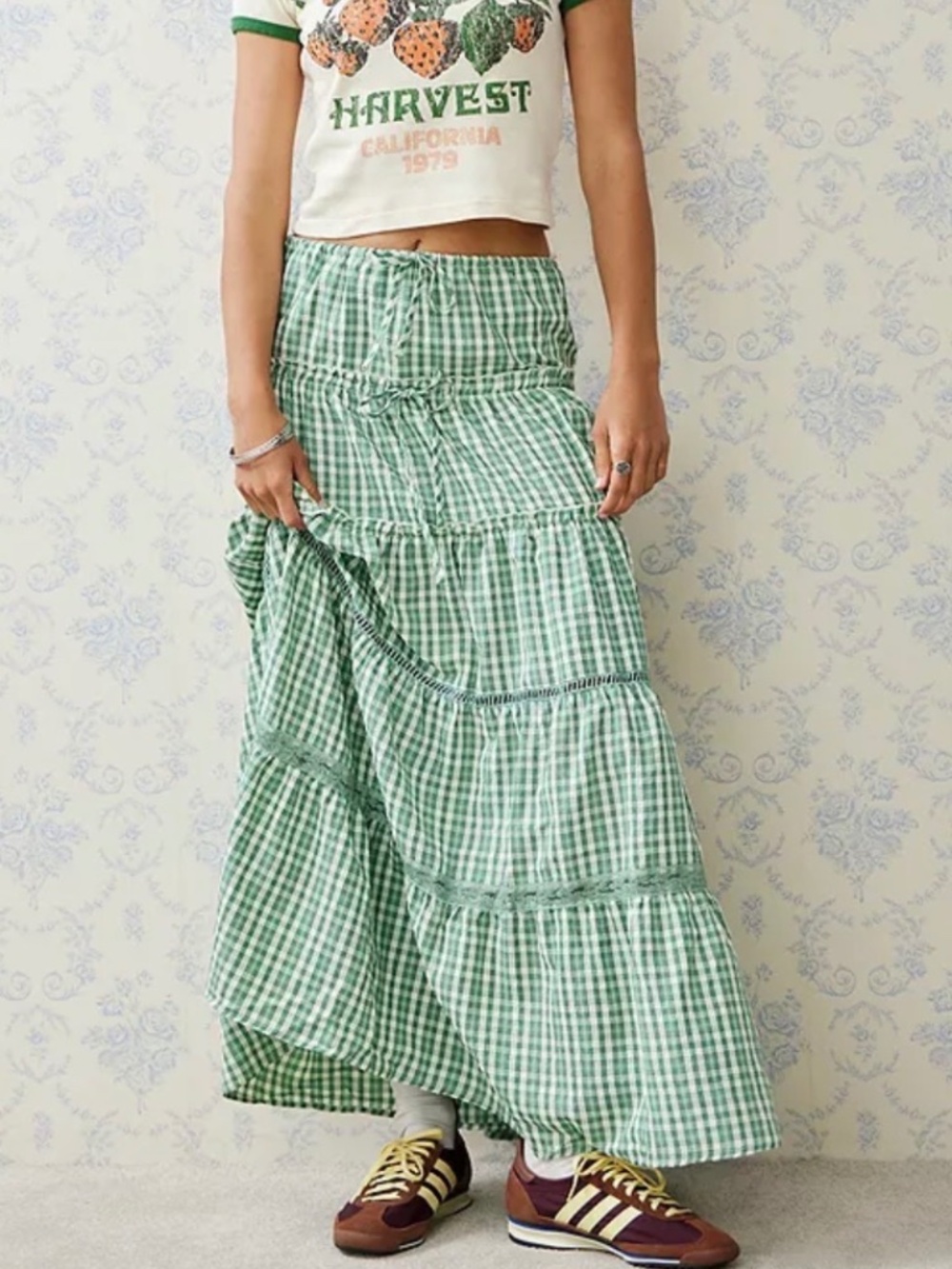 Gingham Skirt